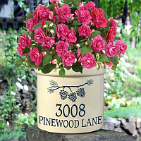 Personalized Stoneware Crocks